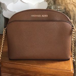 NWT Leather Dome Crossbody